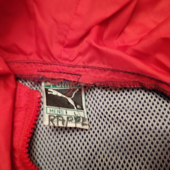 Vintage Puma Men's Rain Jacket - Picture 2 of 6